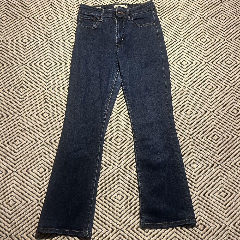 Levi's 725 High Rise Bootcut Jeans Blue 28